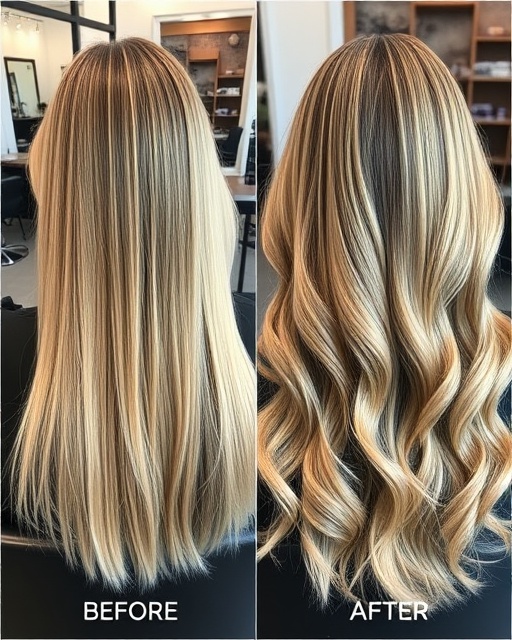 Hair transformation